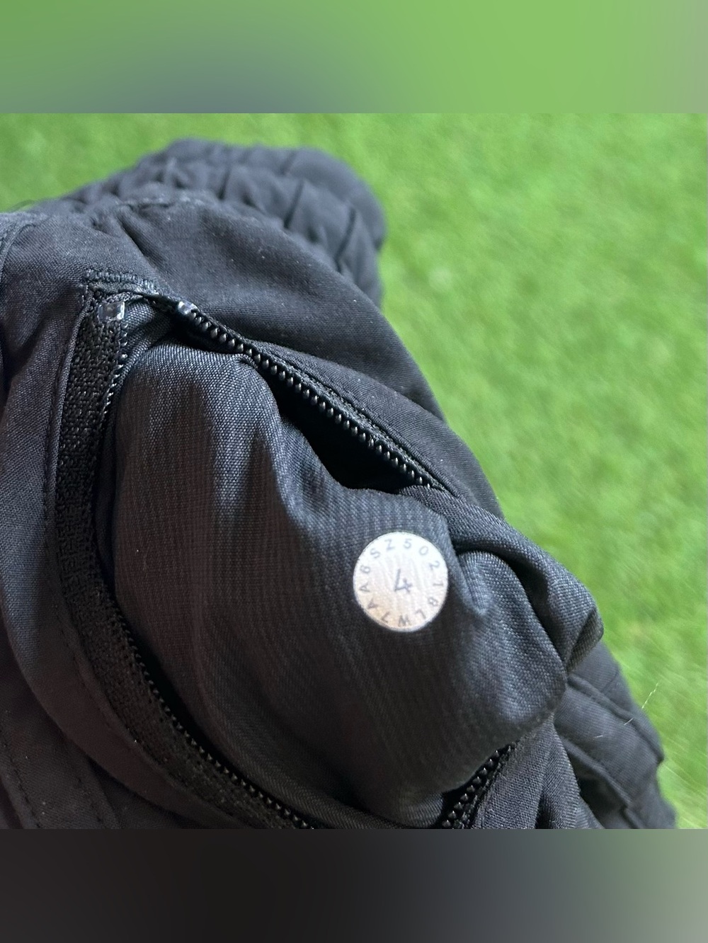 lululemon athletica Black Women's Athletic Shorts with Zip Pocket - Picture 2 of 4